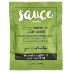 Sauce Beauty Máscara Capilar de Hidratação Profunda Bata de Guacamole 30 ml (1 fl oz)