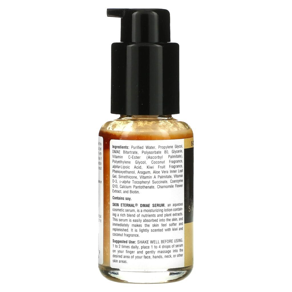 Source Naturals Skin Eternal® Sérum de DMAE 50 ml (17 fl oz) - Imagem 2