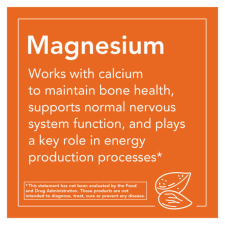 NOW Foods Transportadores de Magnésio 120 mg 180 Cápsulas Vegetais - Imagem 3