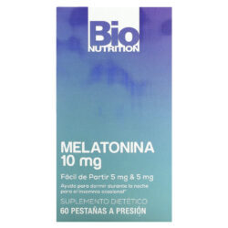 Bio Nutrition Melatonina 10 mg 60 Snap Tabs