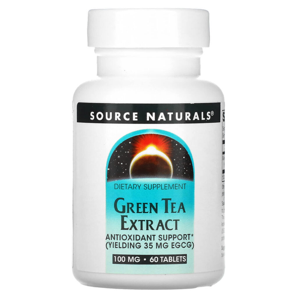 Source Naturals Extrato de Chá Verde 100 mg 60 comprimidos