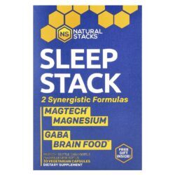 Natural Stacks Sleep Stack 2 Frascos 15 Cápsulas Vegetarianas Cada