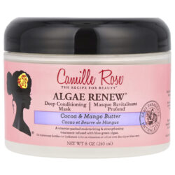 Camille Rose Máscara de Condicionamento Profundo com Algas Renováveis Manteiga de Cacau e Manga 240 ml (8 oz)