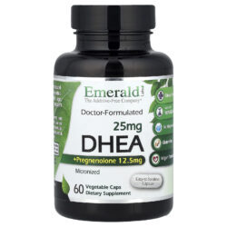 Emerald Laboratories DHEA + Pregnenolona 60 Cápsulas Vegetais