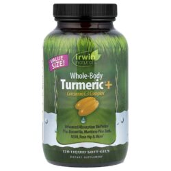 Irwin Naturals Whole-Body Turmeric™ + Curcumin C3 Complex® 120 Cápsulas Softgel Líquidas