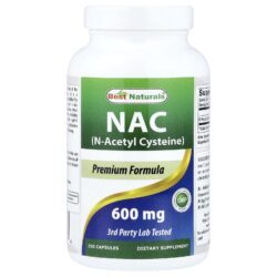 Best Naturals NAC 600 mg 250 Cápsulas