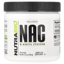 NutraBio NAC 150 g (53 oz)