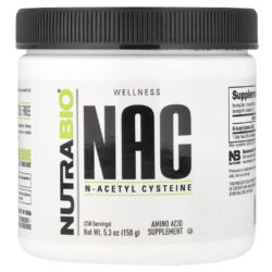 NutraBio NAC 150 g (53 oz)