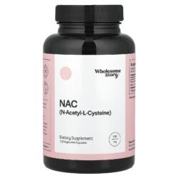 Wholesome Story NAC 120 Cápsulas Vegetarianas (600 mg por Cápsula)