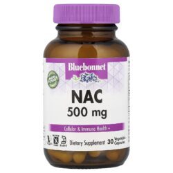 Bluebonnet Nutrition NAC 500 mg 30 Cápsulas Vegetais