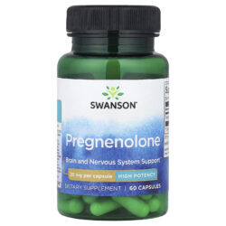 Swanson Pregnenolona 25 mg 60 Cápsulas