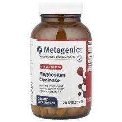 Metagenics Glicinato de Magnésio 100 mg 120 Comprimidos