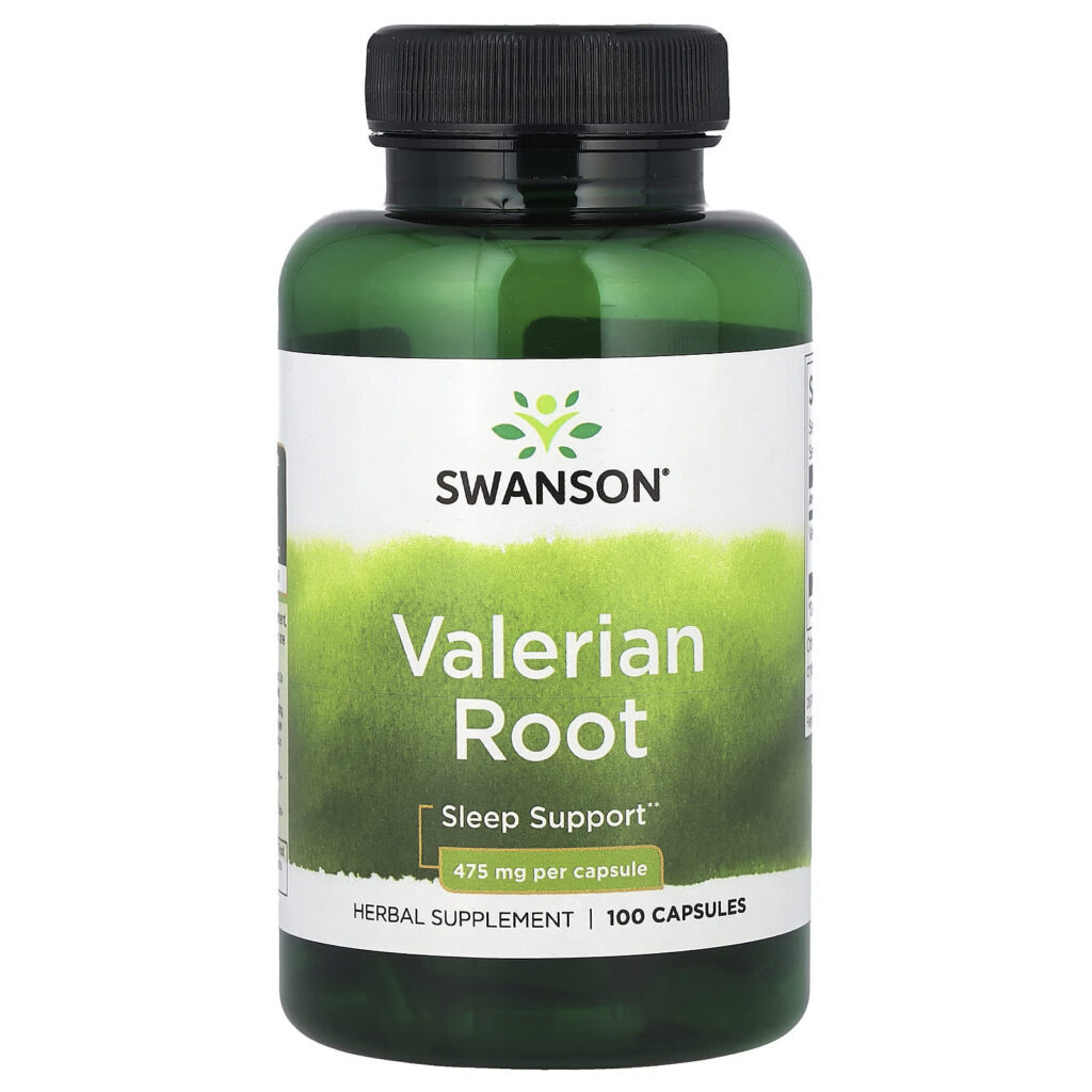 Swanson Raiz de Valeriana 475 mg 100 Cápsulas
