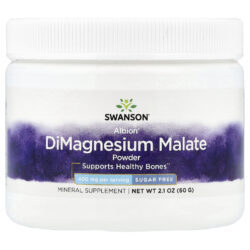 Swanson DiMagnesium Malate em Pó 60 g (21 oz)