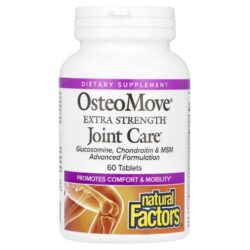 Natural Factors OsteoMove® Cuidados com as Articulações 60 Comprimidos