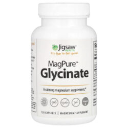 Jigsaw Health Glicinato MagPure™ 120 Cápsulas (50 mg por Cápsula)