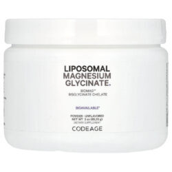 Codeage Glicinato de Magnésio Lipossomal em Pó Sem Sabor 852 g (3 oz)