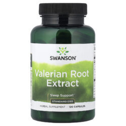 Swanson Extrato da Raiz de Valeriana Padronizado 120 Cápsulas