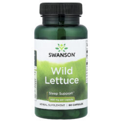 Swanson Alface Selvagem 450 mg 60 Cápsulas