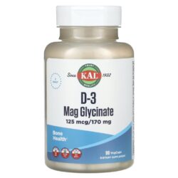 KAL D-3 Mag Glycinate 90 VegCaps