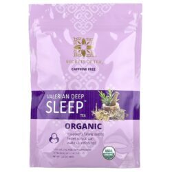 Secrets of Tea Chá Orgânico Valerian Deep Sleep™ Sem Cafeína 20 Saquinhos de Chá 40 g (14 oz)