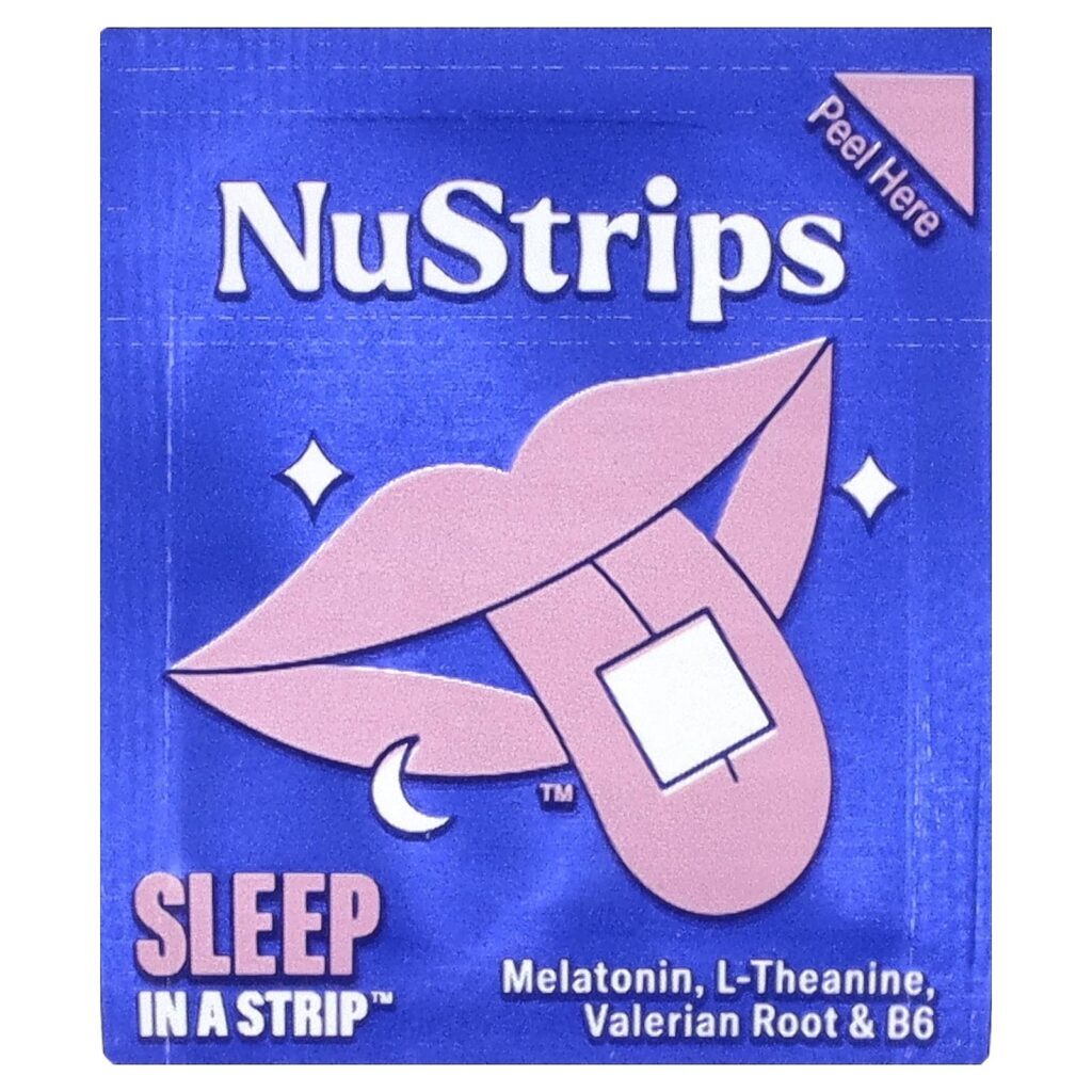NuStrips Sleep In A Strip™ Mirtilo Sonhador 30 Tiras - Imagem 3