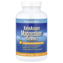 NaturesPlus Magnésio Mastigável KalmAssure® Laranja 60 Comprimidos