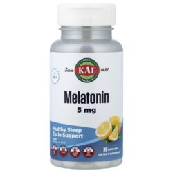 KAL Melatonina Limão 5 mg 30 Pastilhas