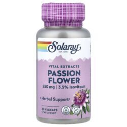 Solaray Vital Extracts Passiflora 60 VegCaps