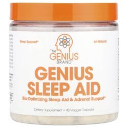 The Genius Brand Auxílio ao Sono 40 Cápsulas Vegetais