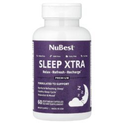 NuBest Sleep Xtra 60 Cápsulas Vegetarianas