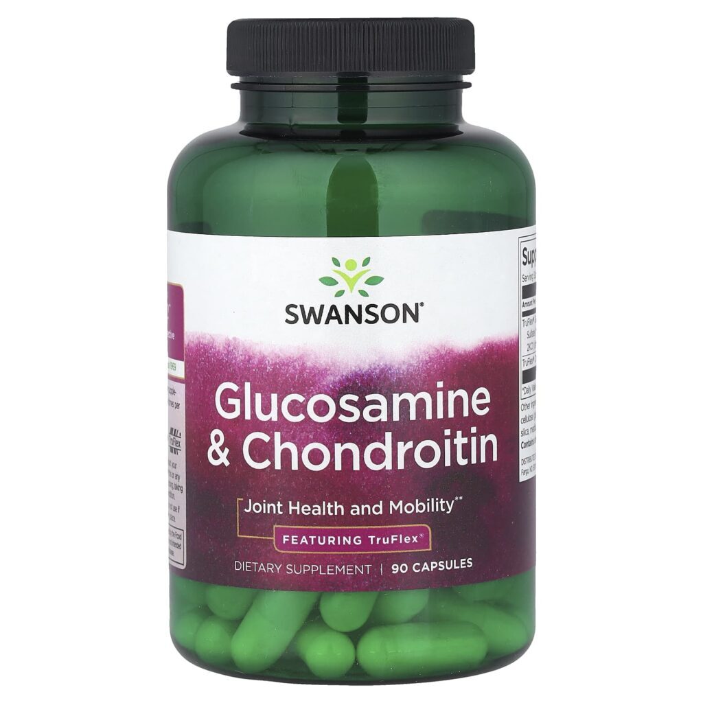 Swanson Glicosamina e Condroitina 90 Cápsulas