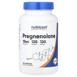 Nutricost Pregnenolona 10 mg 120 Cápsulas