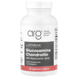 Metabolic Maintenance Glicosamina e Condroitina com Ácido Hialurônico 60 Cápsulas Vegetarianas