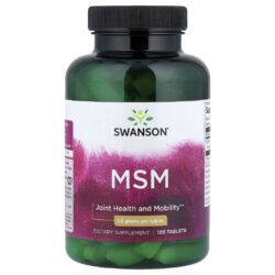 Swanson MSM 1.500 mg 120 Comprimidos