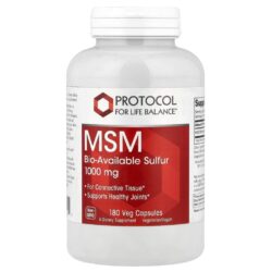 Protocol for Life Balance MSM 1.000 mg 180 Cápsulas Vegetais