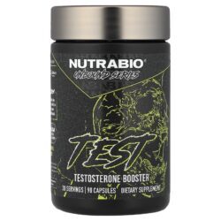 NutraBio Test Reforço de Testosterona 90 Cápsulas
