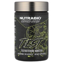 NutraBio Test Reforço de Testosterona 90 Cápsulas