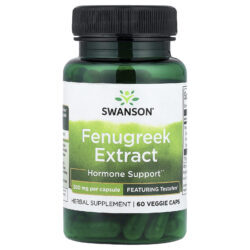 Swanson Extrato de Fenacho 300 mg 60 Cápsulas Vegetais