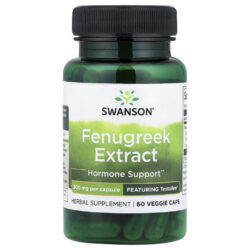Swanson Extrato de Fenacho 300 mg 60 Cápsulas Vegetais