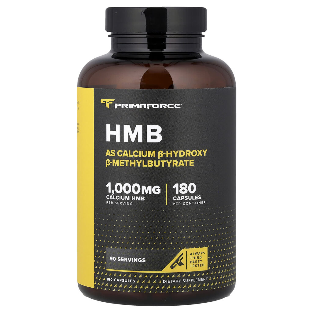 Primaforce HMB 180 Cápsulas (500 mg por Cápsula)
