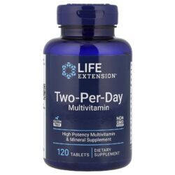 Life Extension Multivitamínico 2 por Dia V2 120 Comprimidos
