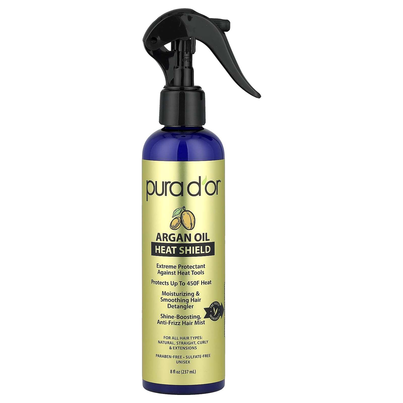 Comprar Pura Dor Spray de Proteção Contra o Calor de Óleo de Argão Para ...
