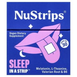 NuStrips Sleep In A Strip™ Mirtilo Sonhador 30 Tiras