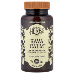 Herbs Etc. Kava Calm™ 60 Cápsulas Softgel