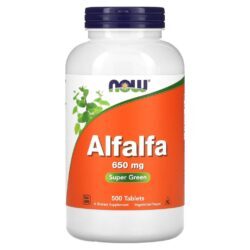 NOW Foods Alfafa 650 mg 500 comprimidos