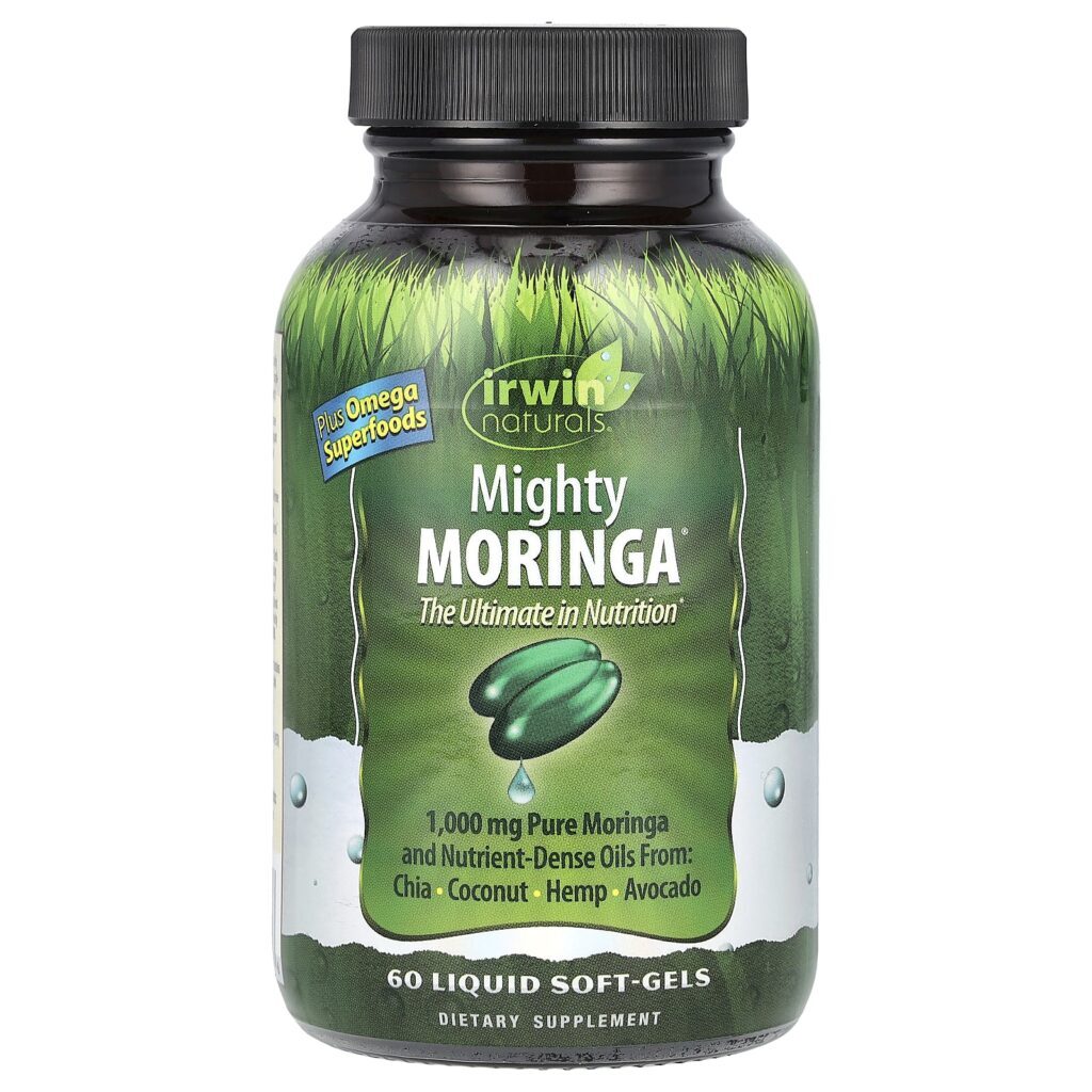 Irwin Naturals Poderosa Moringa 60 Soft-Gels Líquidas