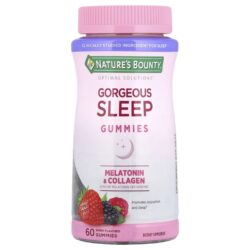 Natures Bounty Optimal Solutions® Gomas para o Sono Deslumbrantes Fruto Silvestre 60 Gomas