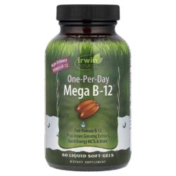 Irwin Naturals 1 por Dia Mega B-12™ 60 Cápsulas Softgel Líquidas