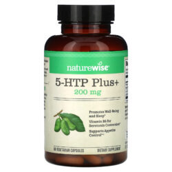 NatureWise 5-HTP Plus+ 60 Cápsulas Vegetarianas